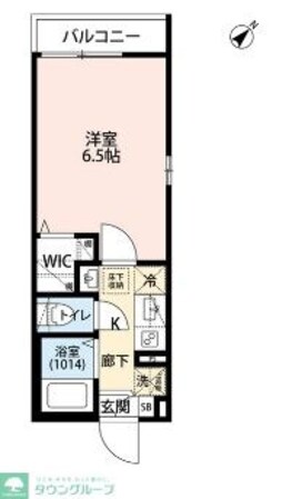 エクセラン北小金の物件間取画像